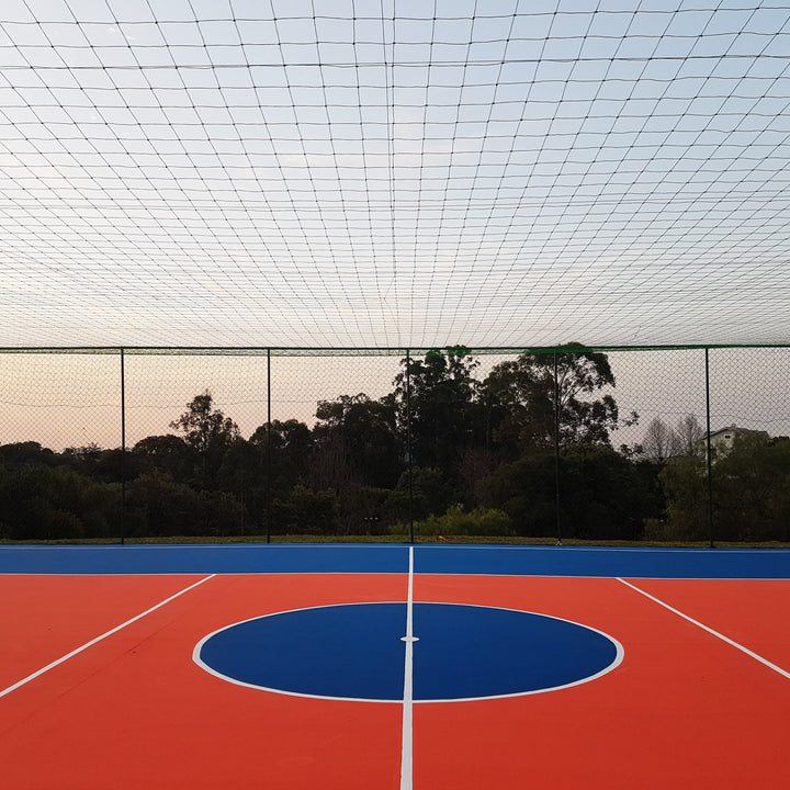 Rede de Proteção Esportiva para Quadra de Futsal, Poliesportivas, Vôlei, Basquete - Lateral – Nylon - Gismar Redes