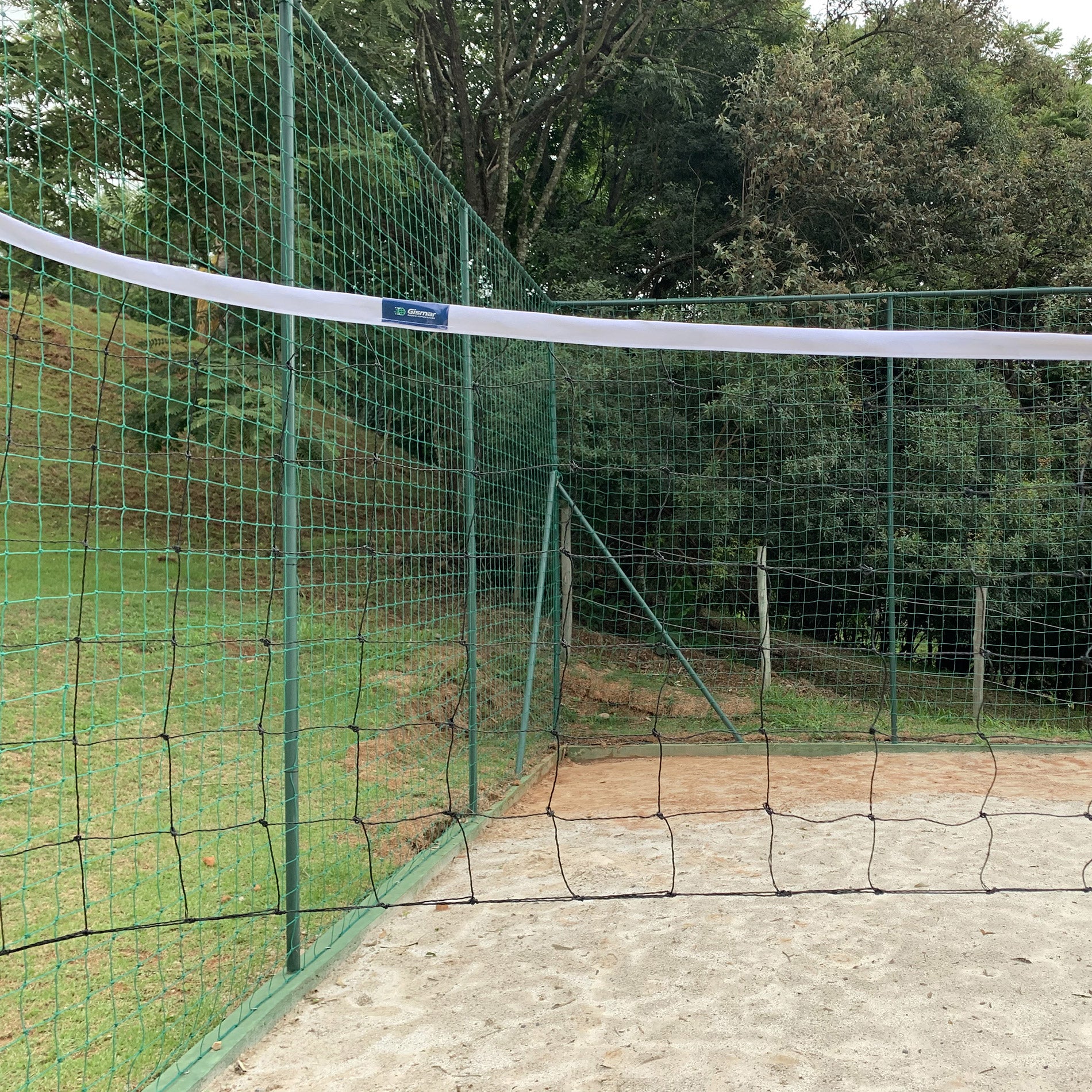 Rede de Vôlei 9,5m com 1 Faixa em PVC – Gismar Redes