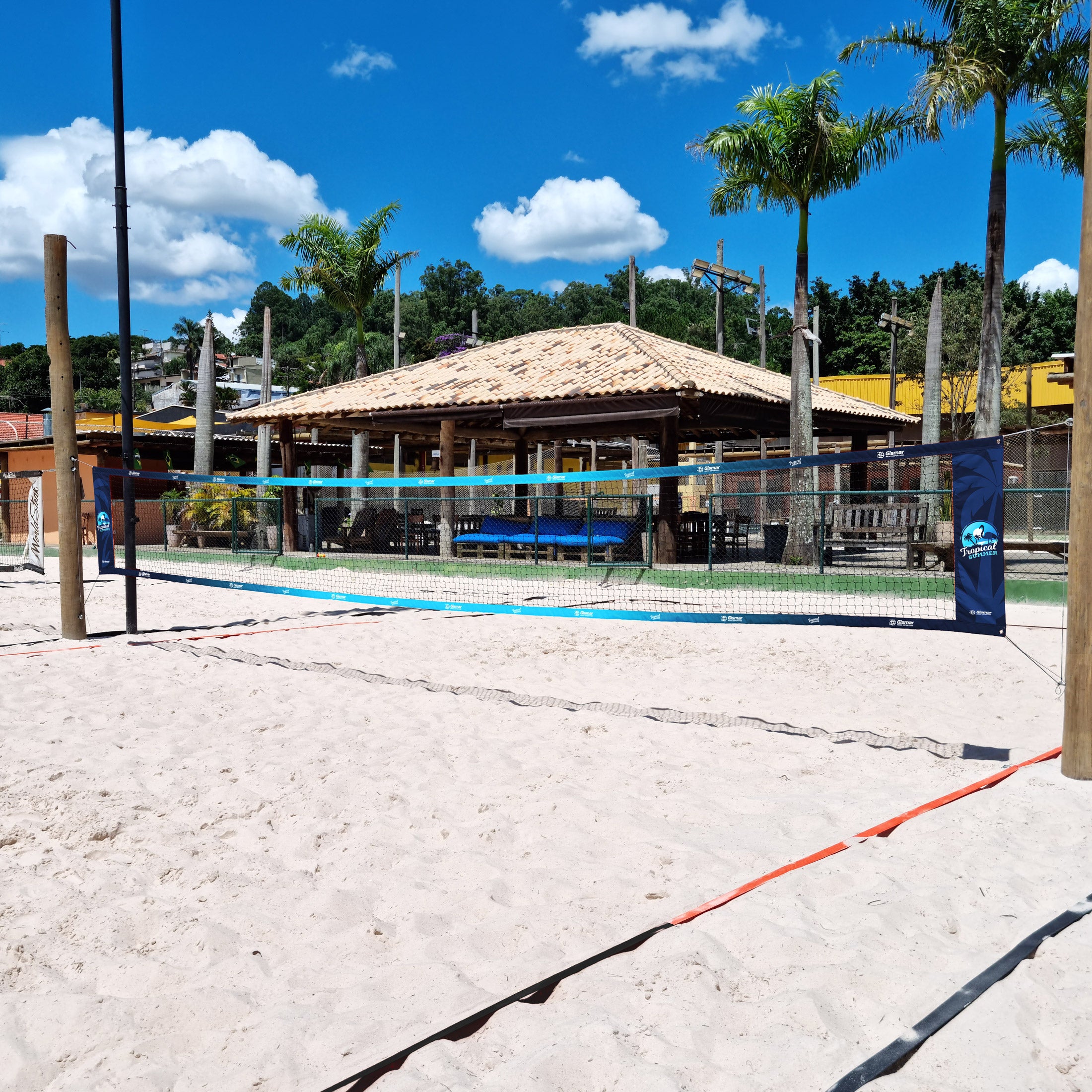 Rede Vôlei de Praia Premium Personalizada - Gismar Redes