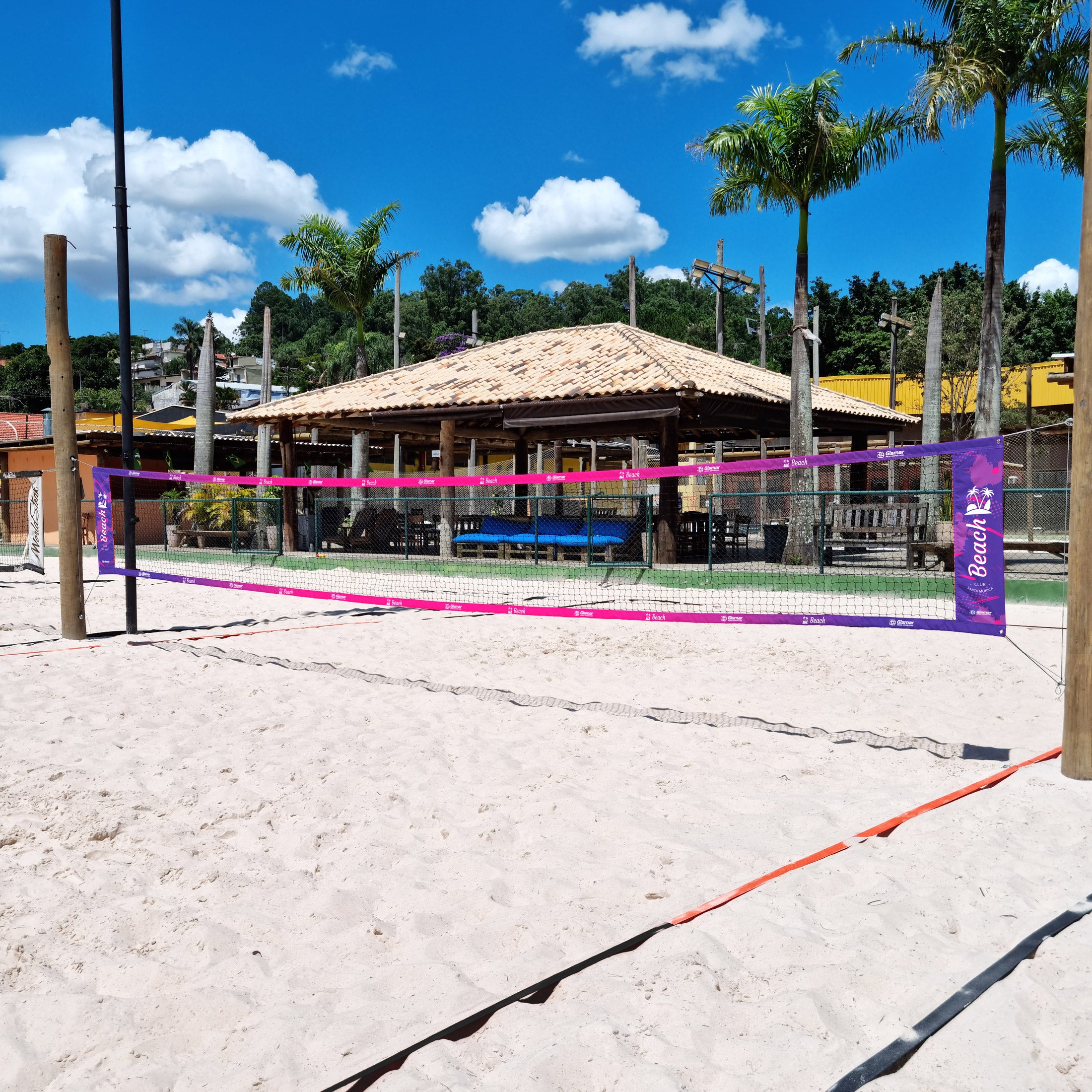 Rede Vôlei de Praia Premium Personalizada - Gismar Redes