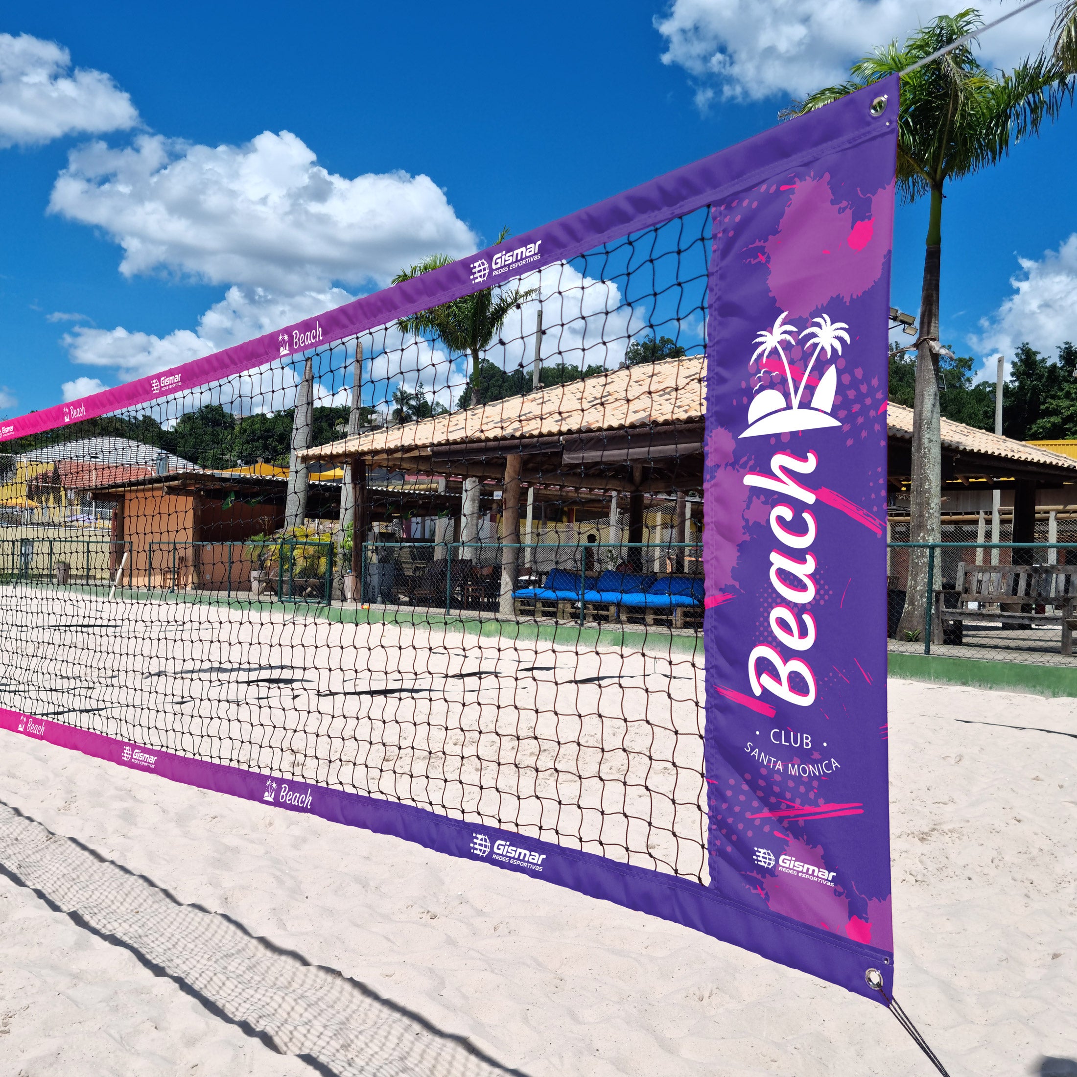 Rede Vôlei de Praia Premium Personalizada - Gismar Redes