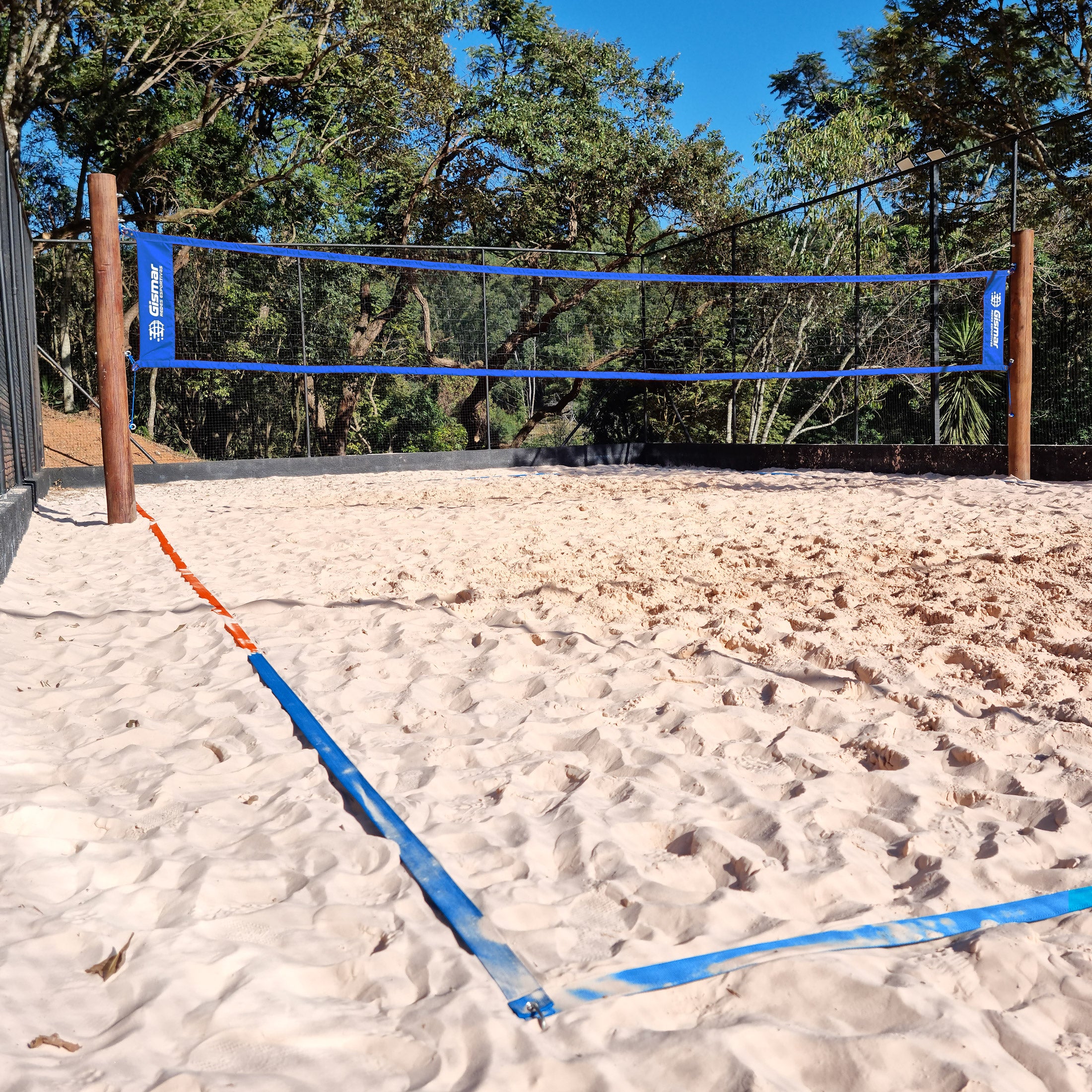 Fita de Marcação Beach Tennis PRO Duas Cores - Gismar Redes