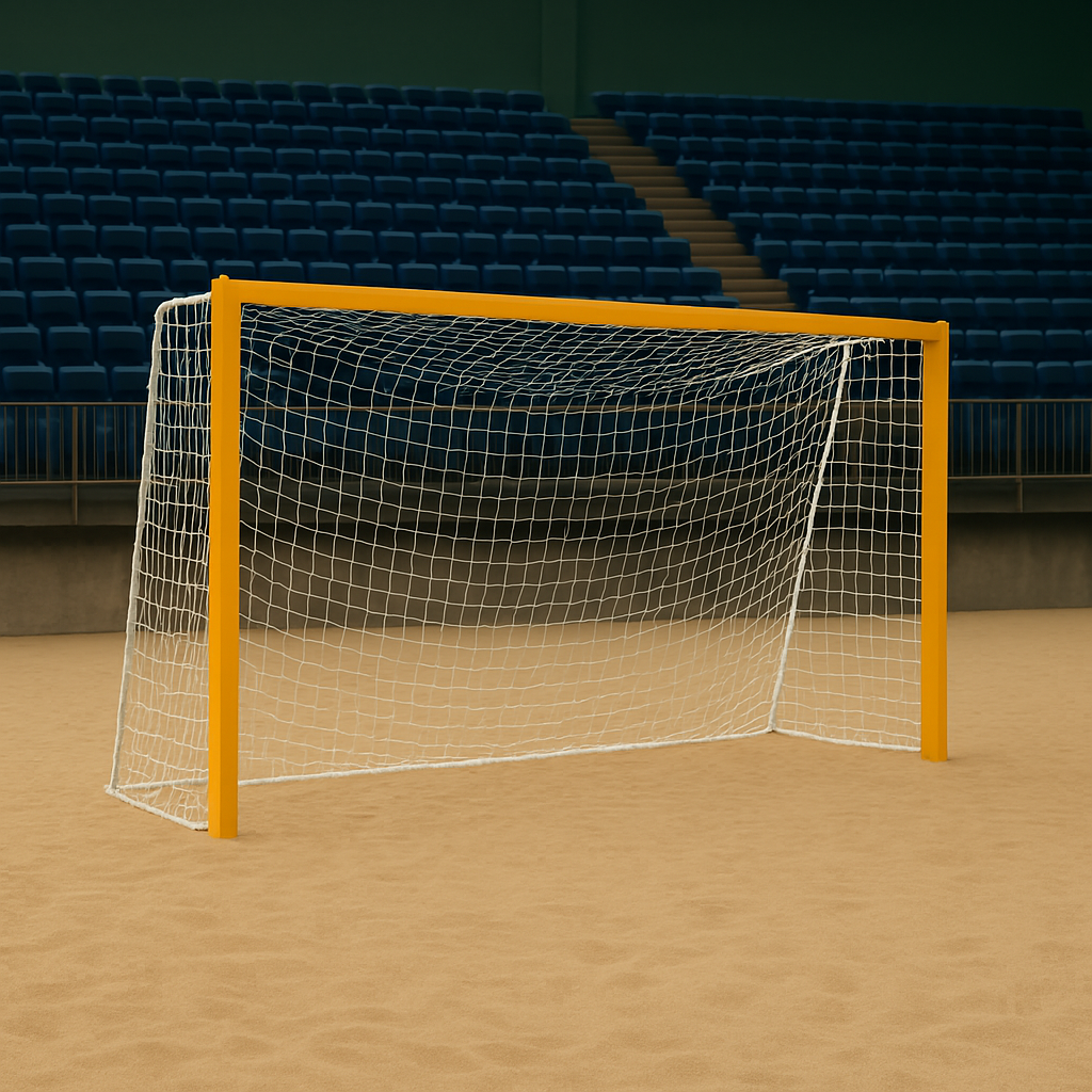 Par de Redes para Trave de Futebol de Areia, Beach Soccer Véu Seda