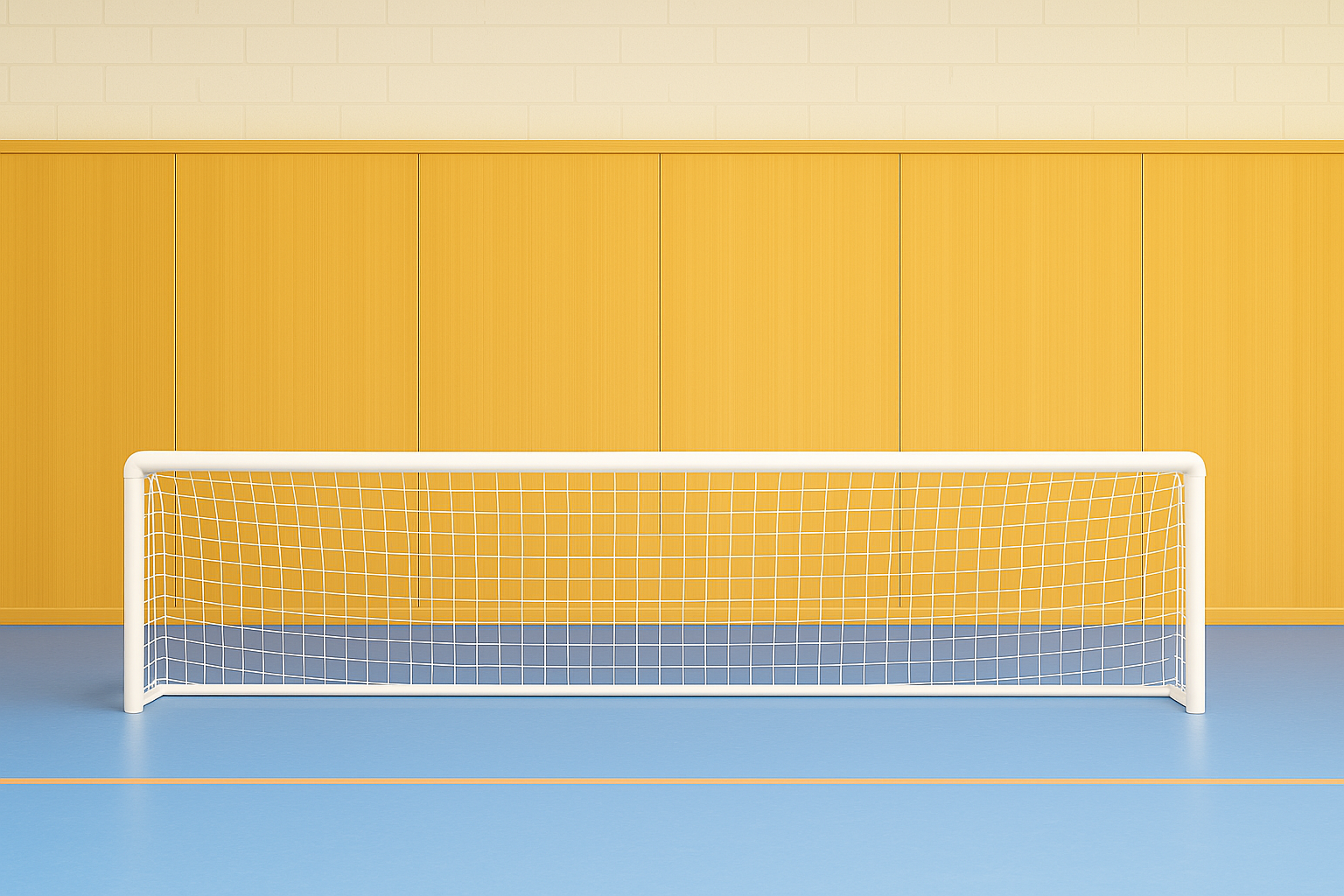 Par Rede Goalball Fio 4mm Seda
