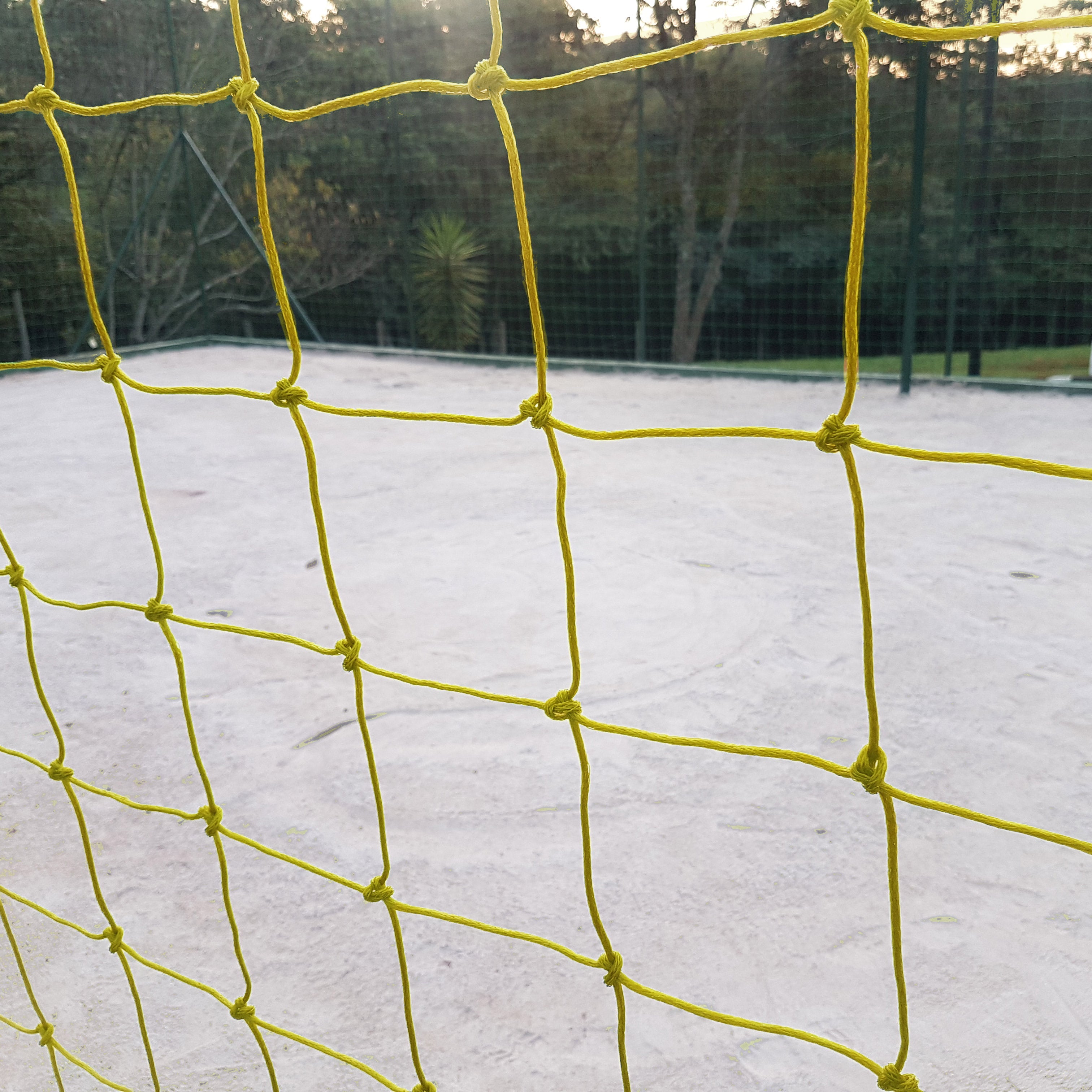 Rede de Proteção Esportiva para Campo de Futebol e Society - Cobertura - Nylon - Gismar Redes