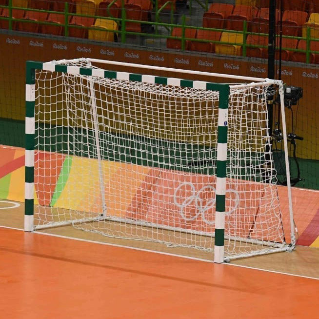 Par de Rede Handball Fio 4 Véu Cortina Nylon - Gismar Redes
