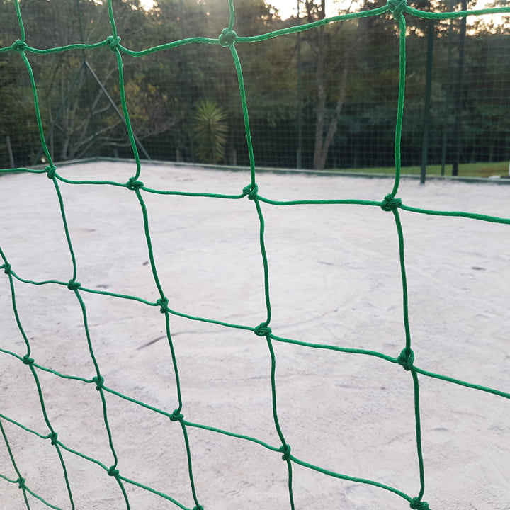 Rede de Proteção Esportiva para Campo de Futebol e Society - Cobertura - Nylon - Gismar Redes